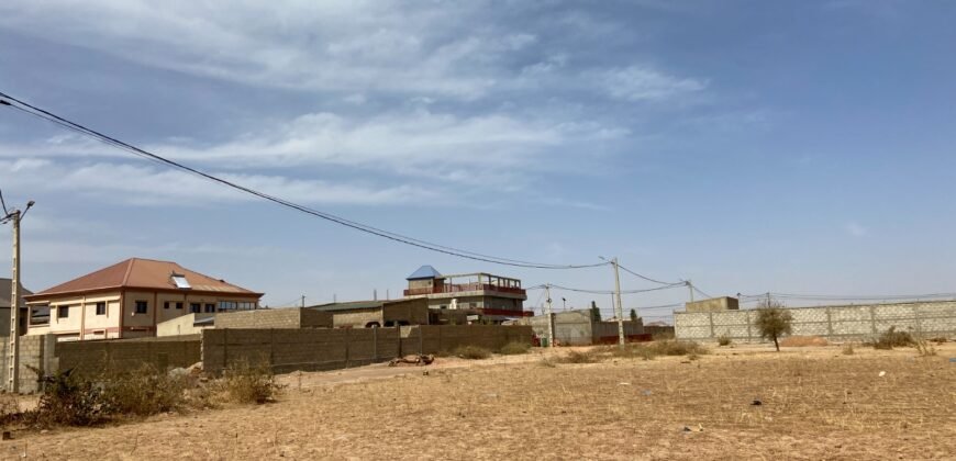 UNE PARCELLE NUE DE 495 M² EN VENTE À NIOKO 2