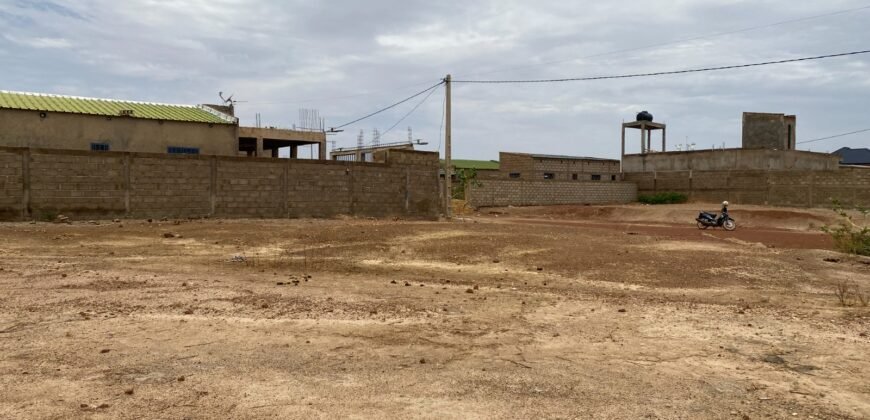 DEUX PARCELLES JUMELÉES DE 480 M² EN VENTE DANS LA VILLE YENNENGA DE KOUBA