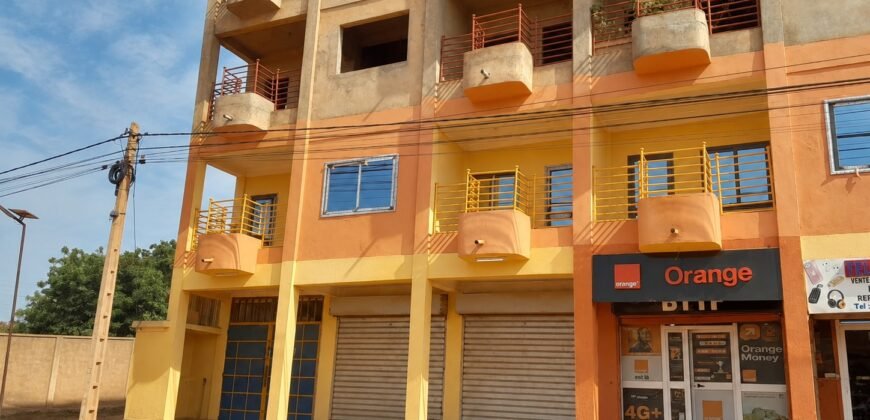 BUREAUX EN LOCATION DANS UN IMMEUBLE EN BORDURE DE VOIE BITUMÉE A BAROGO