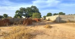 TERRAIN DE 8 000 M² – PROXIMITÉ PÉAGE DU CONTOURNEMENT DE KOUBRI – À 300 M DU GOUDRON
