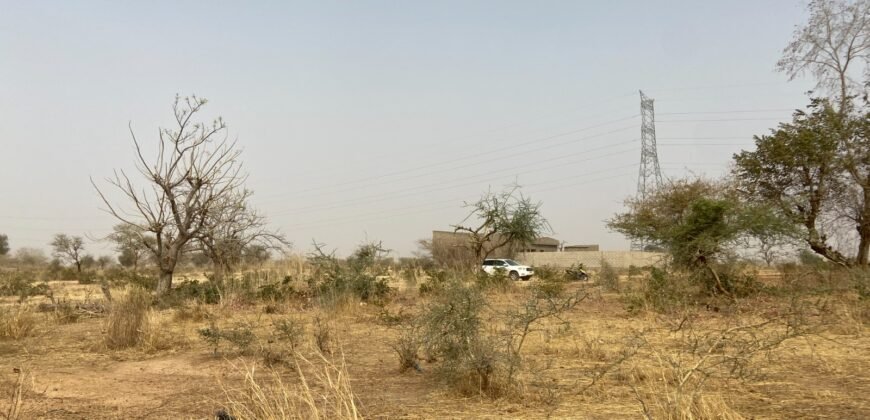 PARCELLE NUE TYPE PAN COUPÉ DE 253 M² EN VENTE À KOUBA