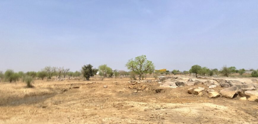 TERRAIN DE 7241 M2 TYPE PAN COUPE EN VENTE A KARPALA