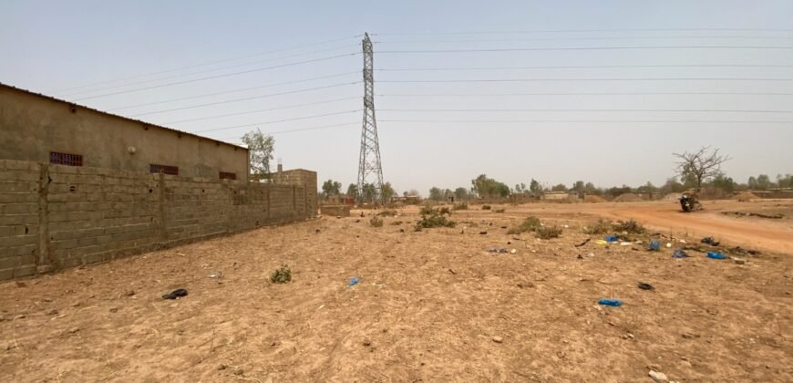PARCELLE PAN COUPÉ DE 298 M² EN VENTE À ZAGTOULI – CITE ABDOUL SERVICE
