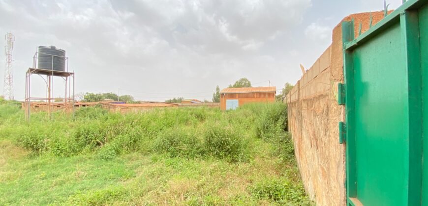 À VENDRE : TERRAIN CLÔTURÉ DE 5 000 M² À BASSINKO – BISSIGHIN